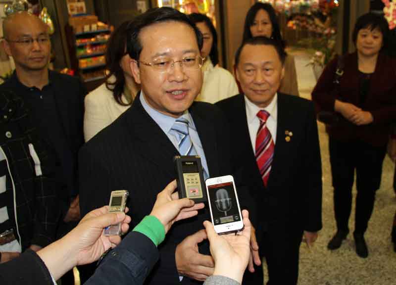新任中國駐澳大使馬朝旭履新（攝影 賀吉）